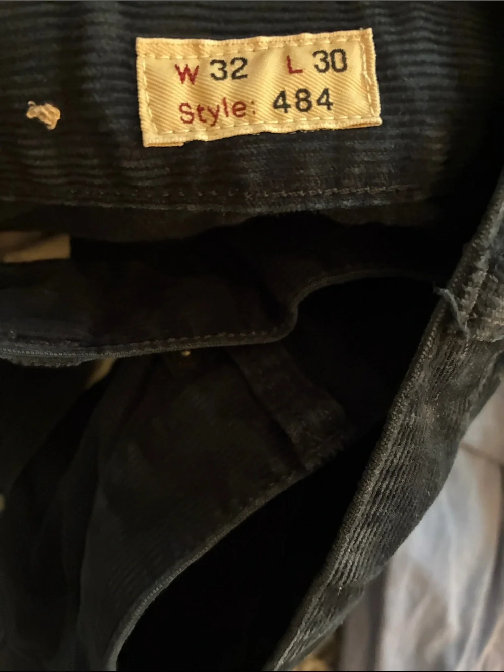 J. Crew Navy Corduroy Pants